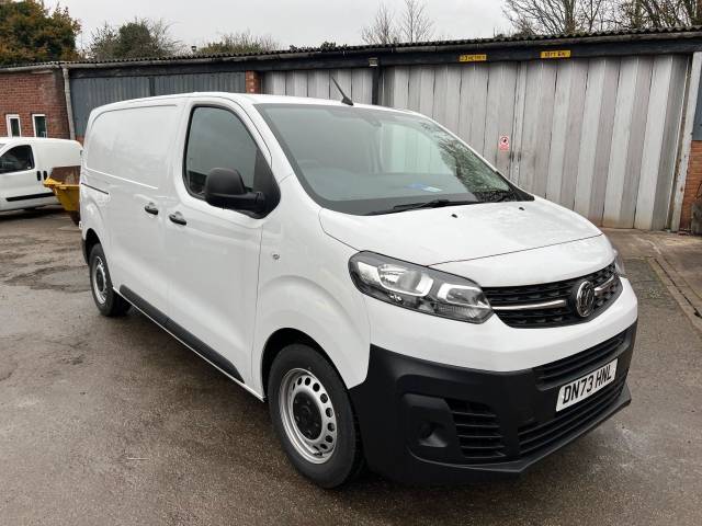 Vauxhall Vivaro 2900 1.5d 100PS Prime H1 Van Panel Van Diesel WHITE