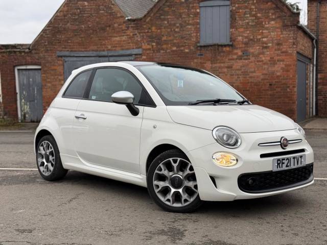 Fiat 500 1.0 Mild Hybrid Rock Star 3dr Hatchback Petrol WHITE