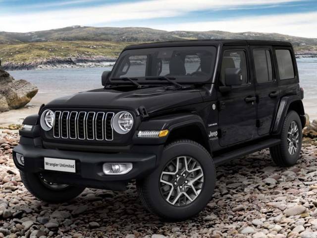 Jeep Wrangler 2.0 GME Sahara Auto 4WD Euro 6 (s/s) 4dr SUV Petrol Black