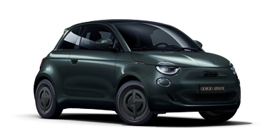 Fiat 500e Armani - Dark Green